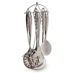 Fashion Pradel France 6 Ustensiles et leur support inox