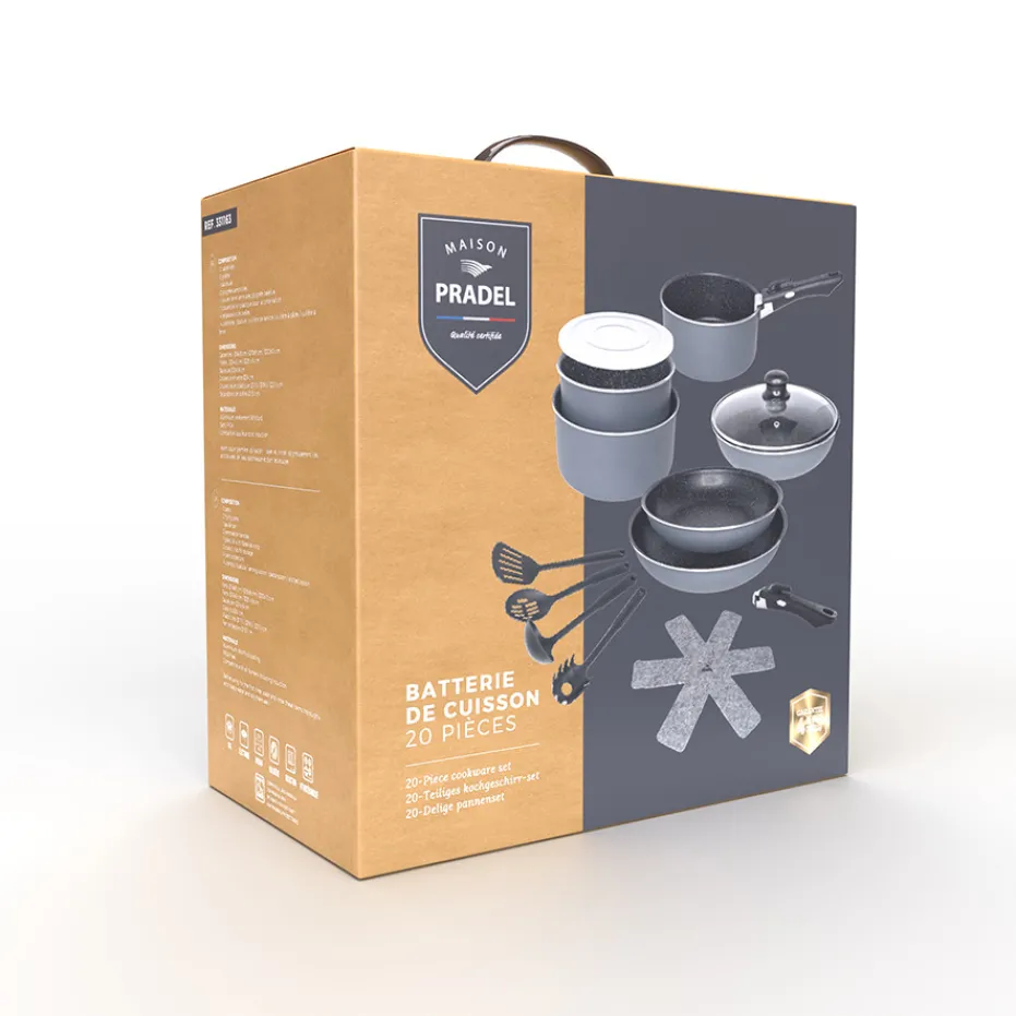 Sale Pradel France Batterie 20 pièces "Gourmet"