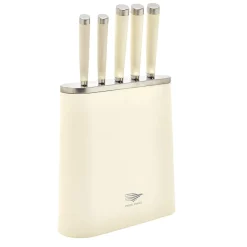Hot Pradel France Bloc 5 couteaux vintage