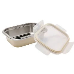Online Pradel France Lot de 2 boîtes inox micro-ondables