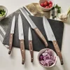 Store Pradel France Lot de 5 couteaux manche bois
