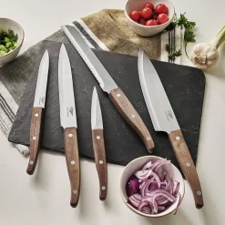 Store Pradel France Lot de 5 couteaux manche bois