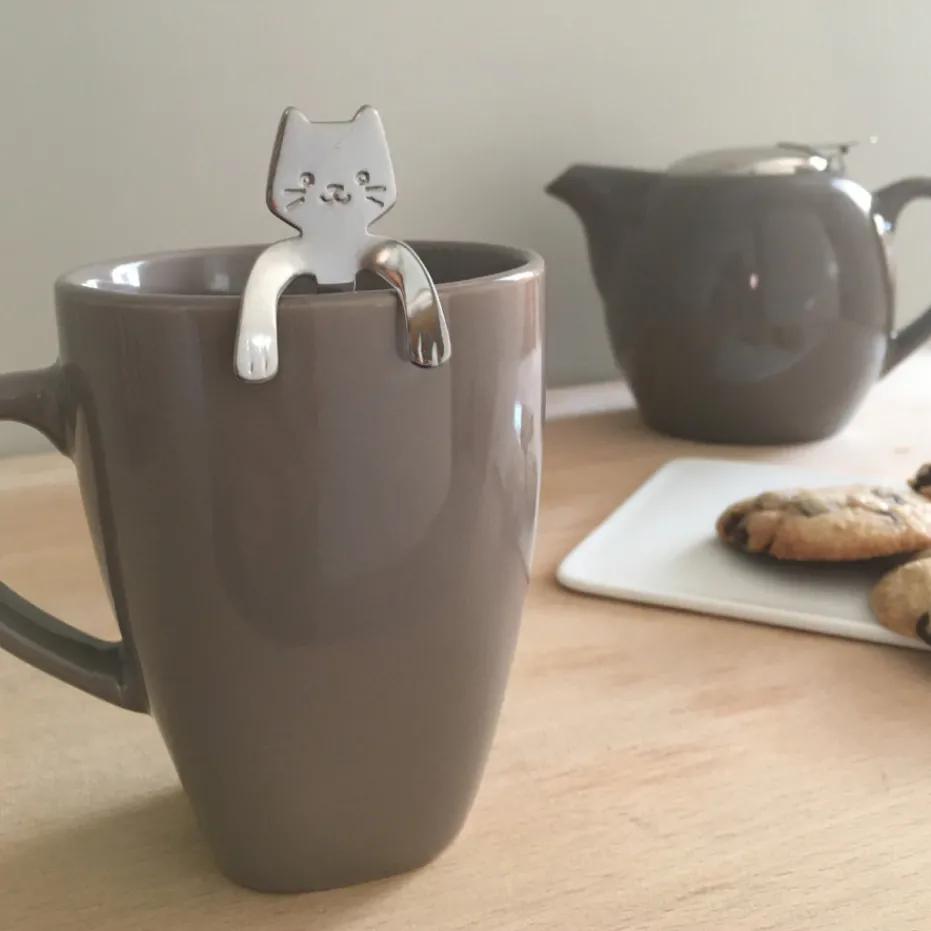 Flash Sale Pradel France Lot de 2 cuillères chat