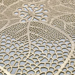 New Pradel France Lot de 6 sets de table forme poinsettia