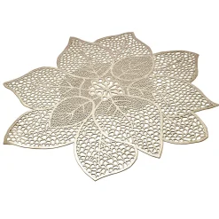 New Pradel France Lot de 6 sets de table forme poinsettia