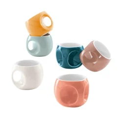 Clearance Pradel France Lot de 6 tasses à café rétro