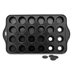 Sale Pradel France Maxi moule 24 mini muffins fond amovible