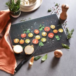 Best Sale Pradel France Planche à découper motif tomates cerises