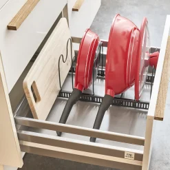 Best Pradel France Range-poêles et couvercles ajustable