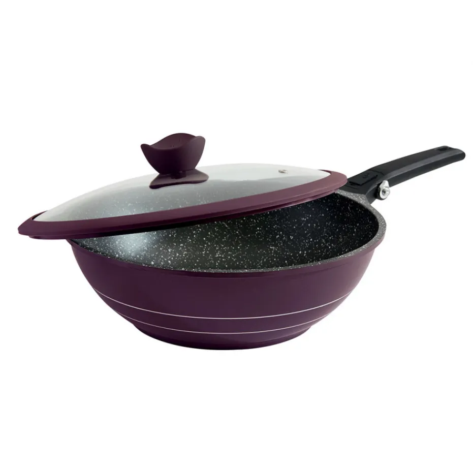 Best Pradel France Wok fonte d'aluminium